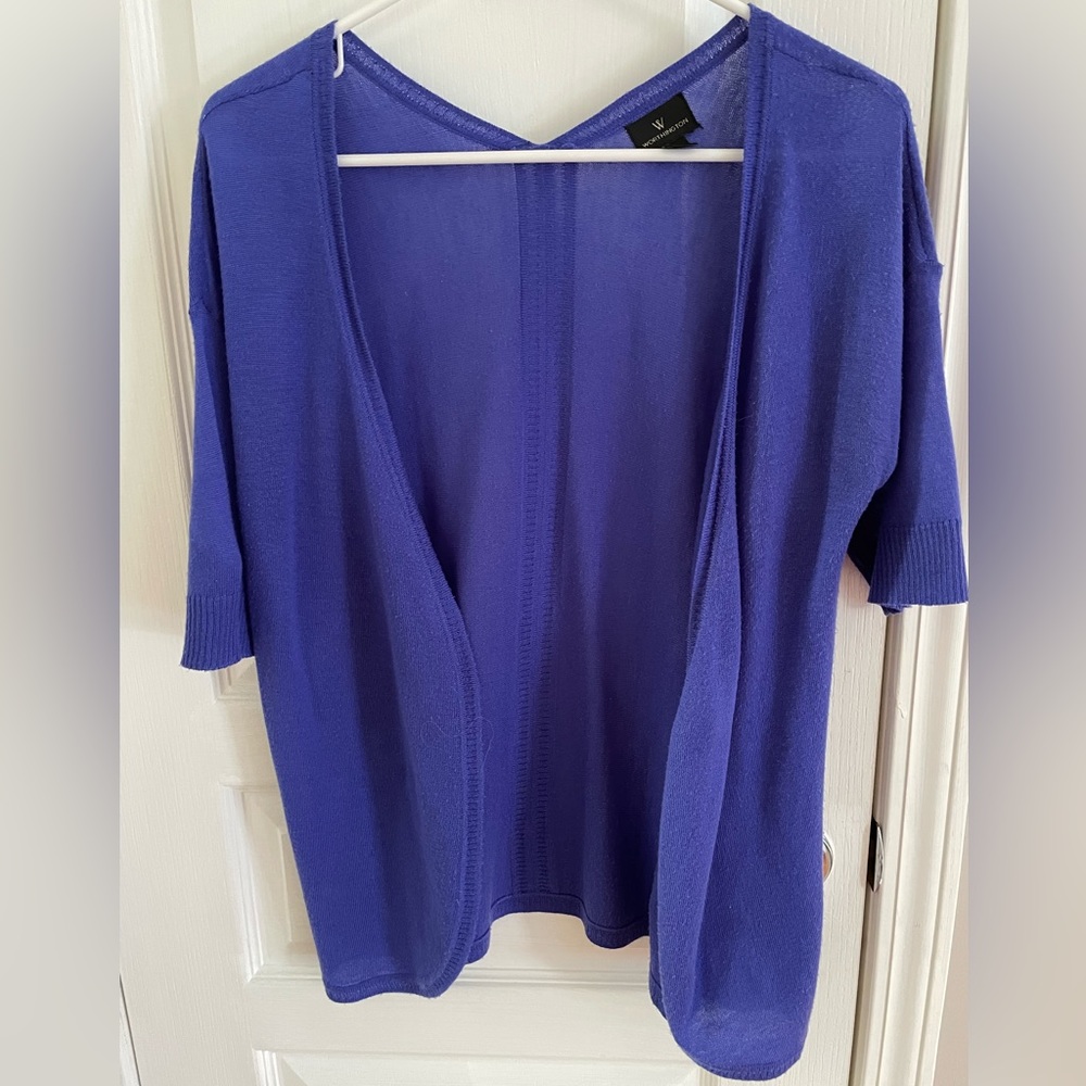 5 for $10🟢 Worthington Women’s 1/2 Sleeve Sweater. Size S. GUC.